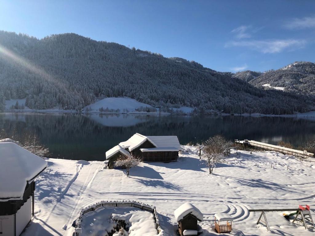 Ferienhof Hoffmann Hotel Weissensee Bagian luar foto