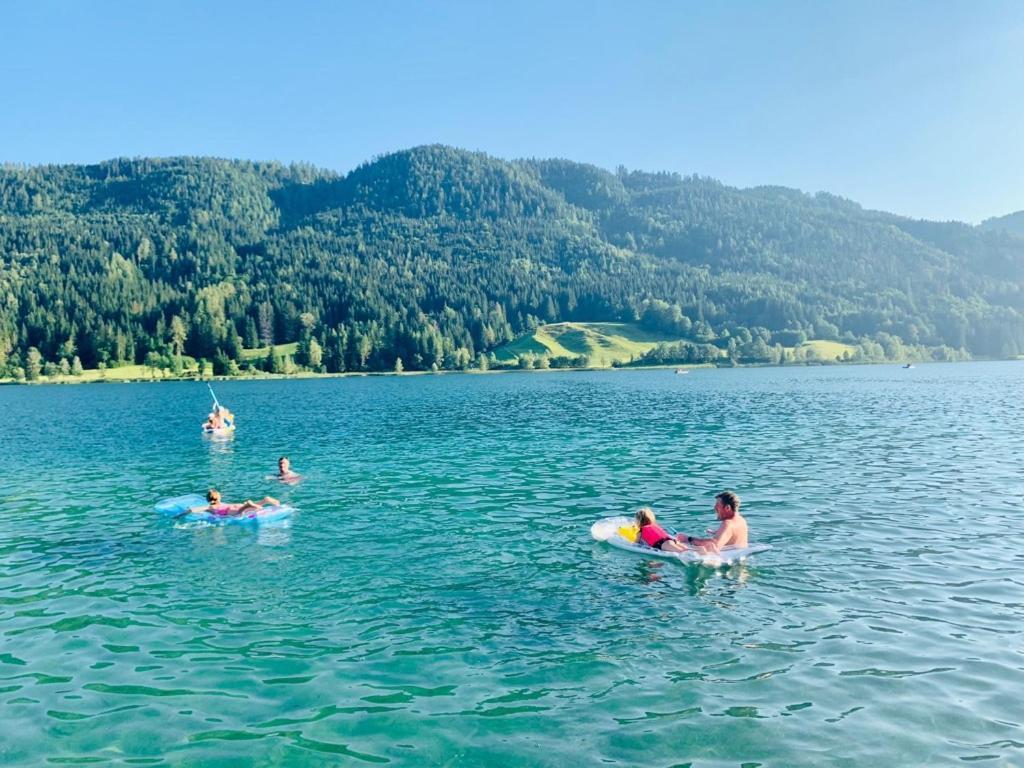 Ferienhof Hoffmann Hotel Weissensee Bagian luar foto