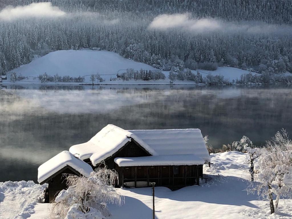Ferienhof Hoffmann Hotel Weissensee Bagian luar foto
