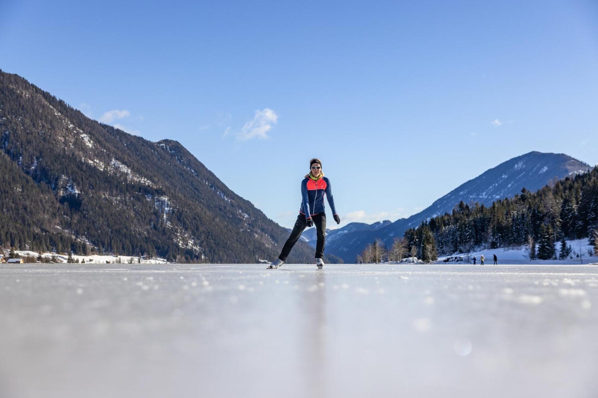 Ferienhof Hoffmann Hotel Weissensee Bagian luar foto