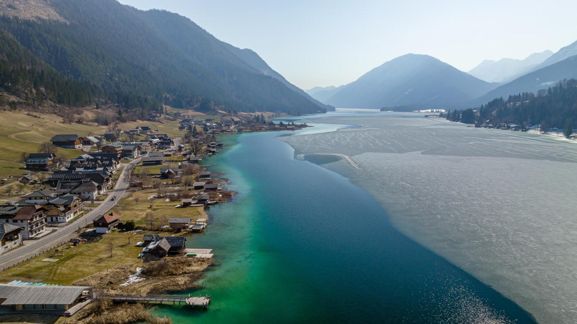 Ferienhof Hoffmann Hotel Weissensee Bagian luar foto