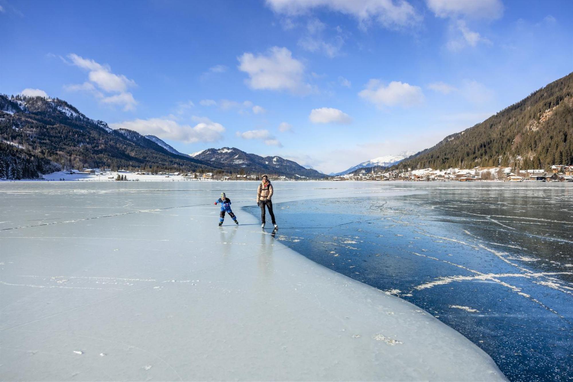 Ferienhof Hoffmann Hotel Weissensee Bagian luar foto
