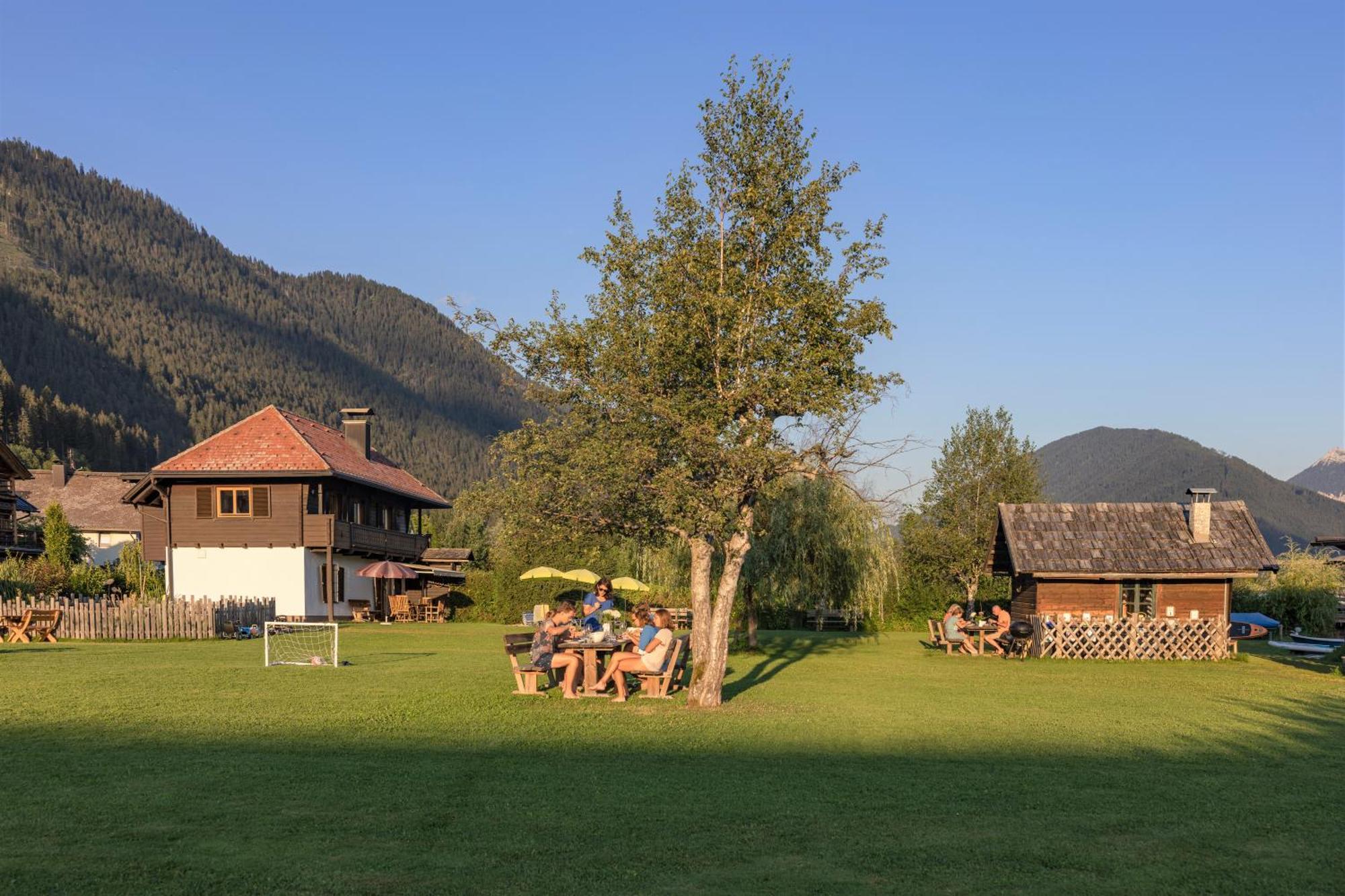 Ferienhof Hoffmann Hotel Weissensee Bagian luar foto