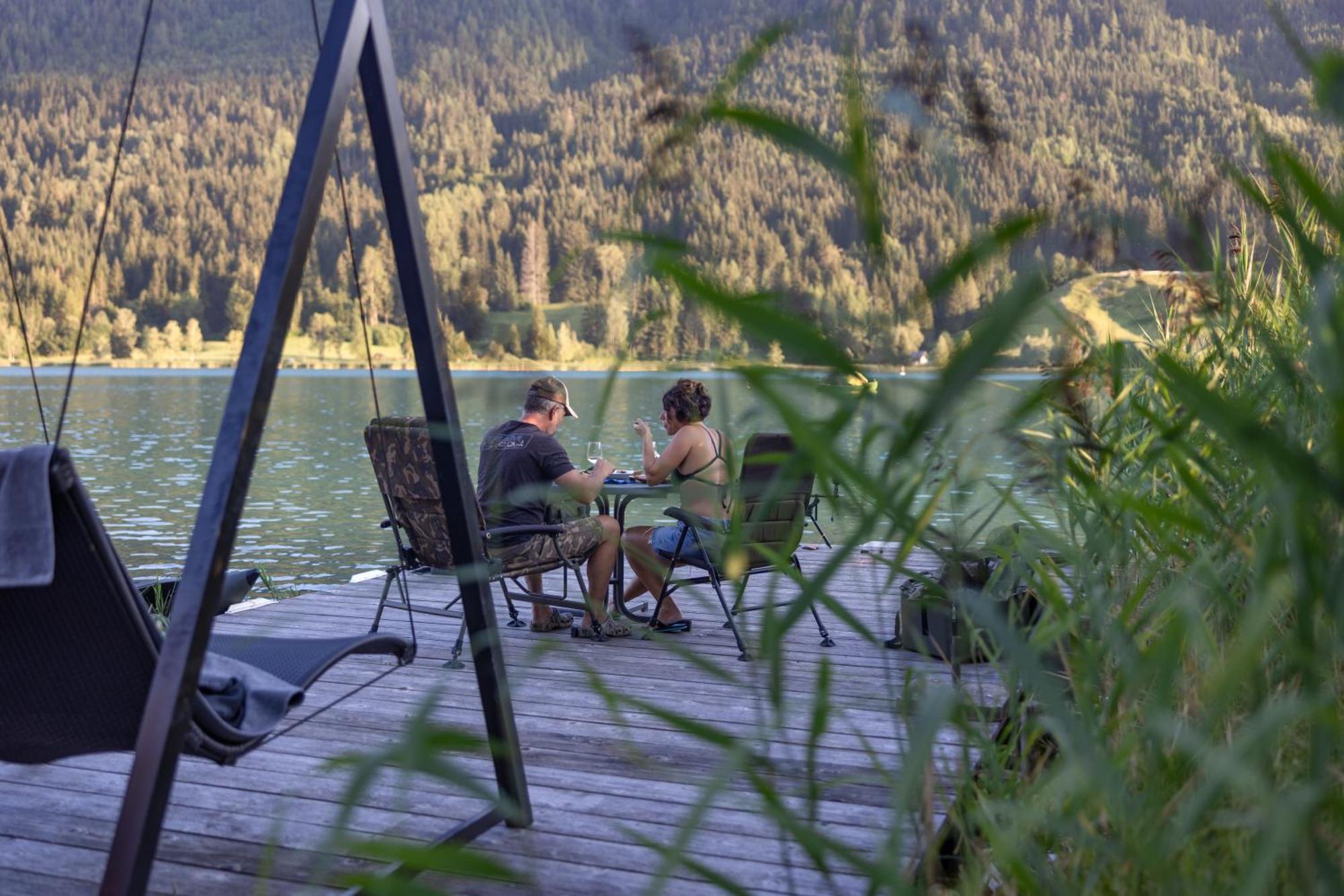 Ferienhof Hoffmann Hotel Weissensee Bagian luar foto