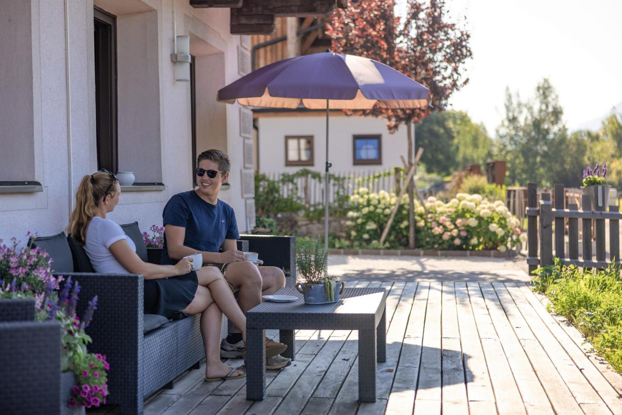 Ferienhof Hoffmann Hotel Weissensee Bagian luar foto
