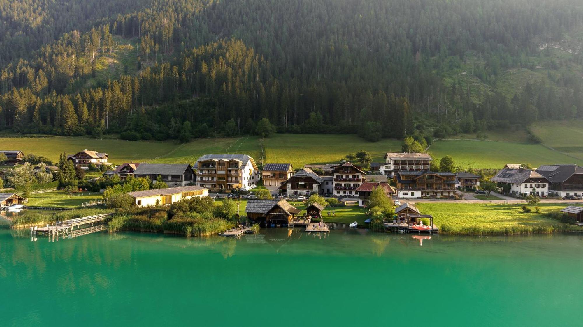 Ferienhof Hoffmann Hotel Weissensee Bagian luar foto