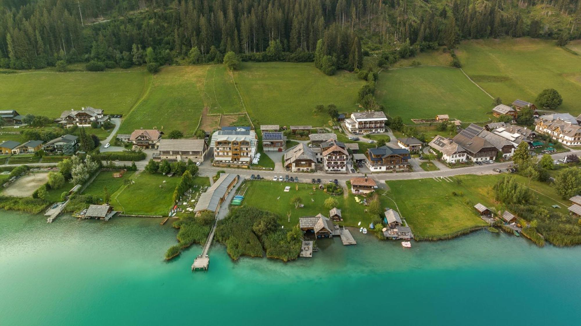 Ferienhof Hoffmann Hotel Weissensee Bagian luar foto